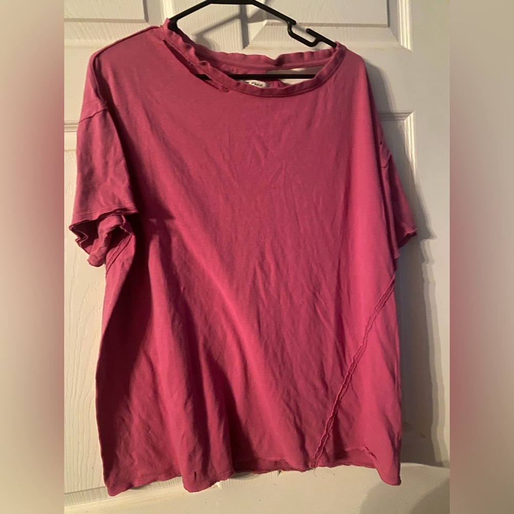 we the free/free people distressed dani tee size medium NWT